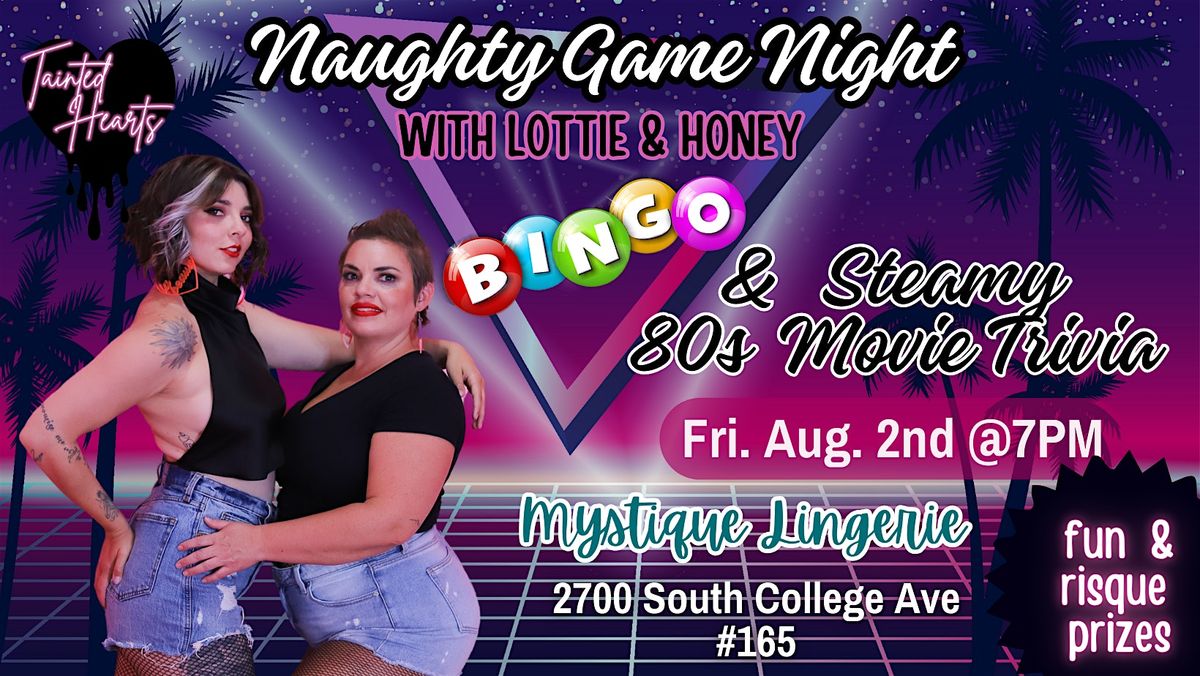 Naughty Game Night at Mystique Lingerie