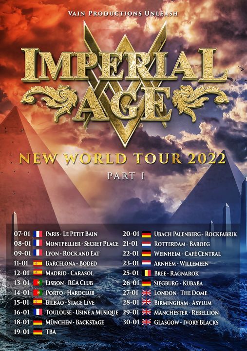 Imperial Age - New World Tour at The Asylum - Birmingham