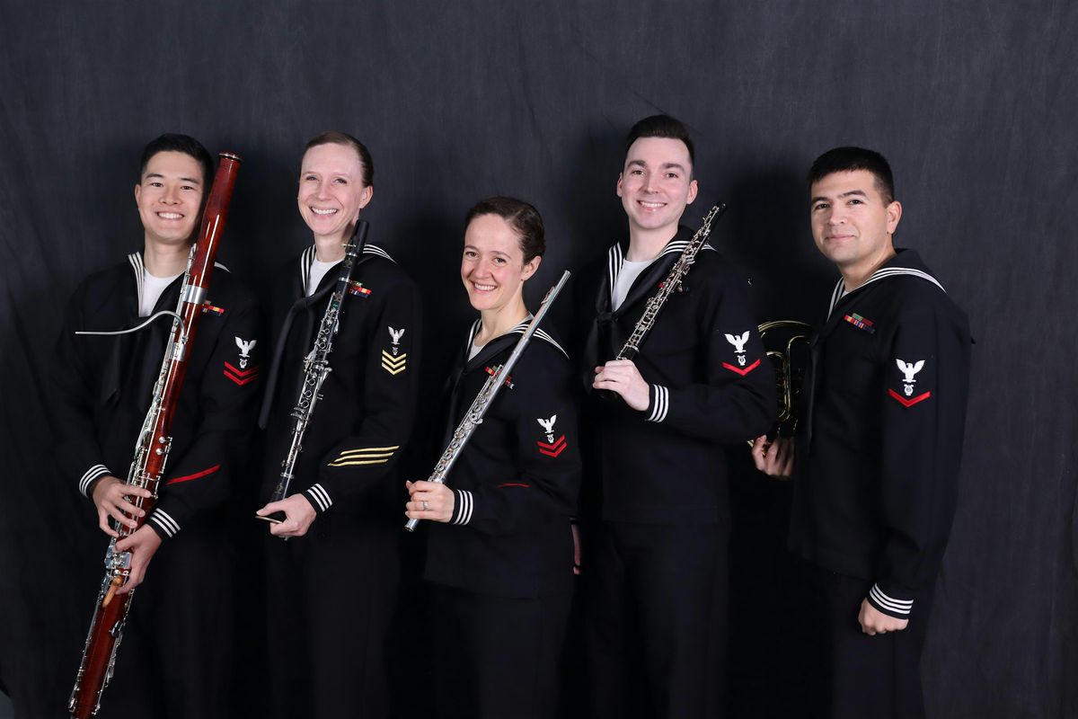 Navy Band Northeast's Crosswinds Woodwind Quintet at the JFK Library