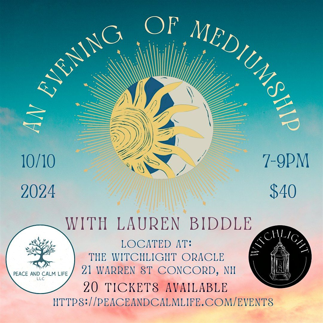 An Evening of Mediumship