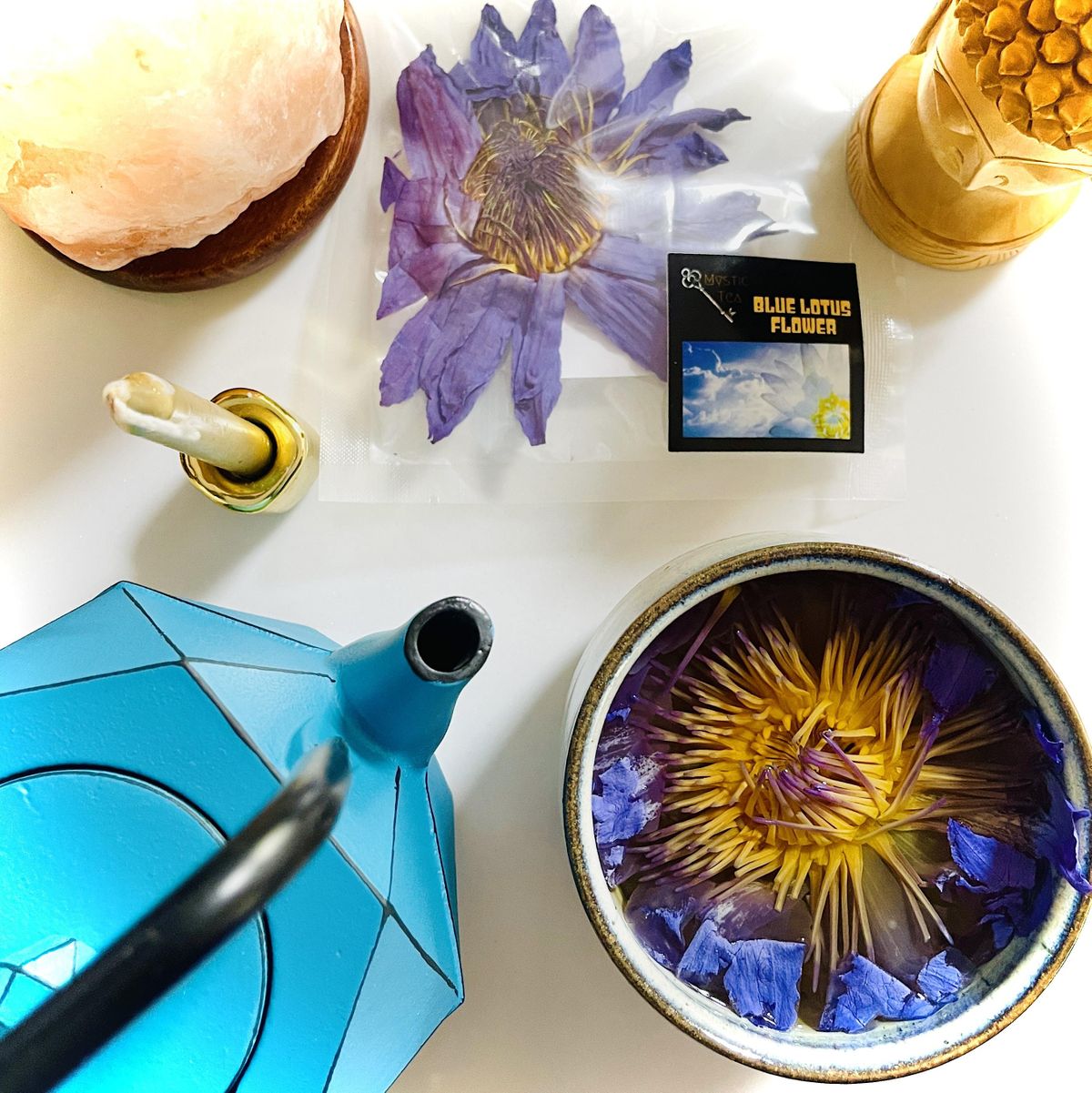 Blue Lotus Flower Tea Meditation