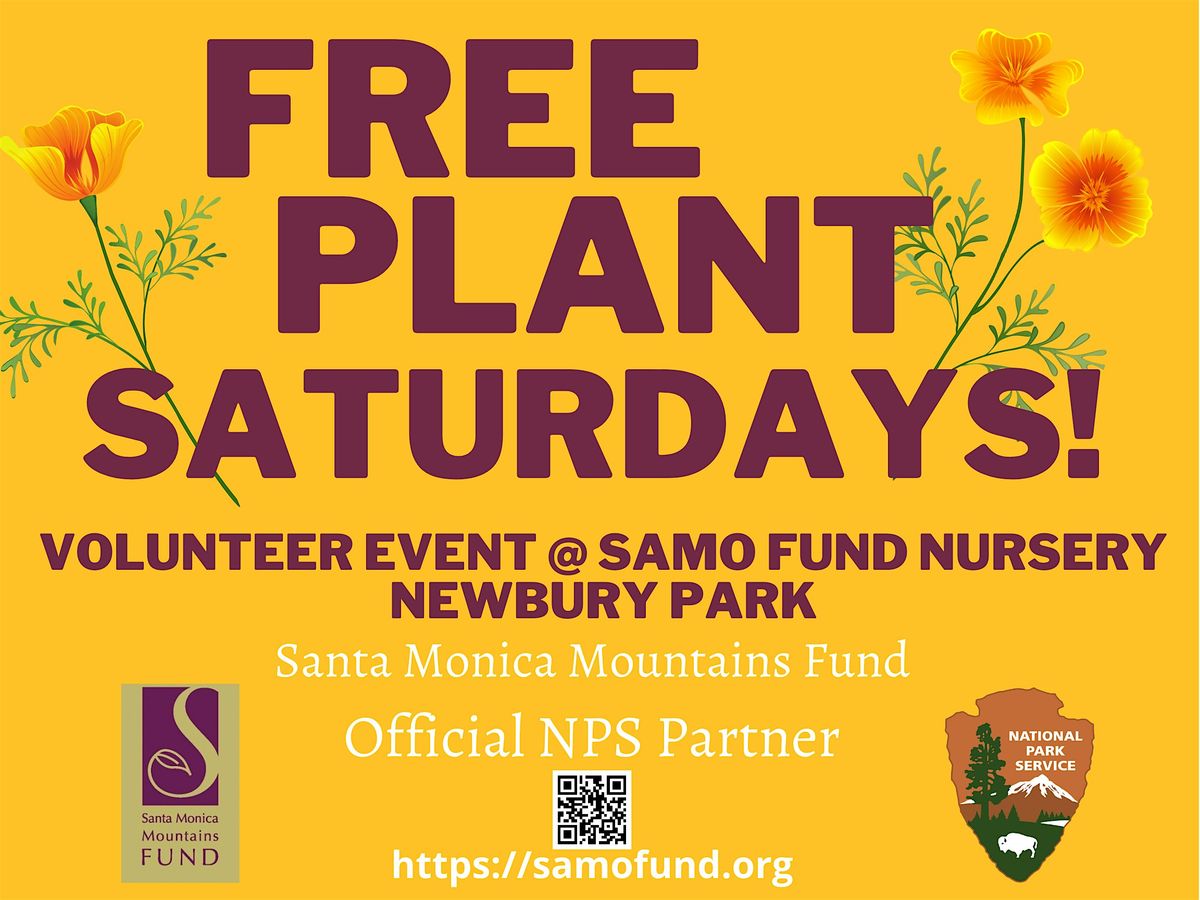 FREE PLANT SATURDAYS! - Native Plant Nursery Volunteering