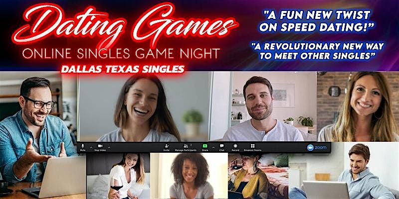 Dallas, Texas Dating Games: Online Singles Event - A Twist On Speed Dating