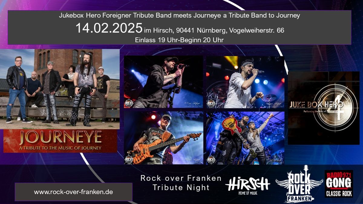 JUKE BOX HERO meets JOURNEYE Tribute to Foreigner + Journey