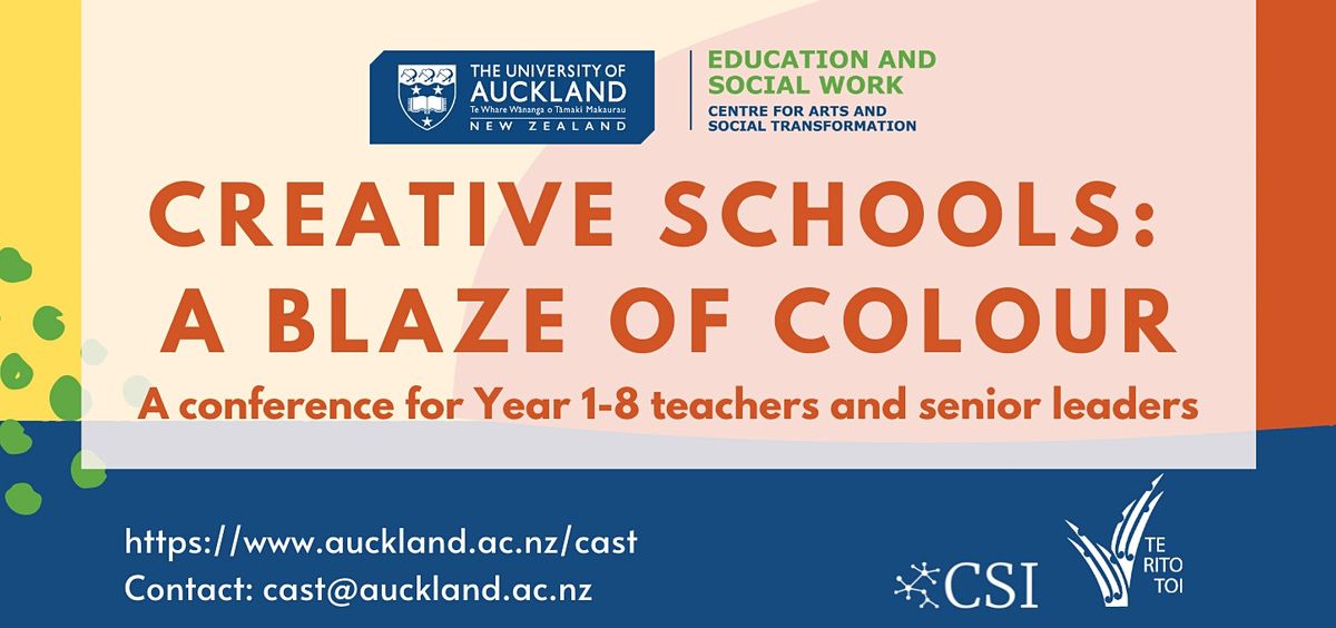 Creative Schools Conference: A Blaze of Colour