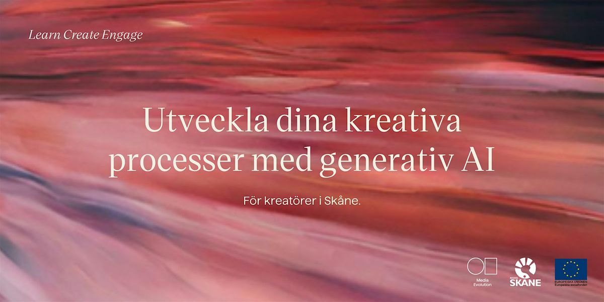 Utveckla dina kreativa processer med generativ AI