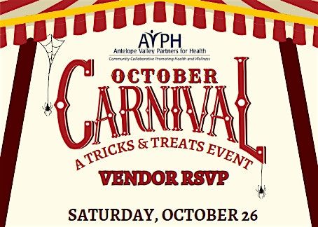 AVPH's Carnival Vendor Registration