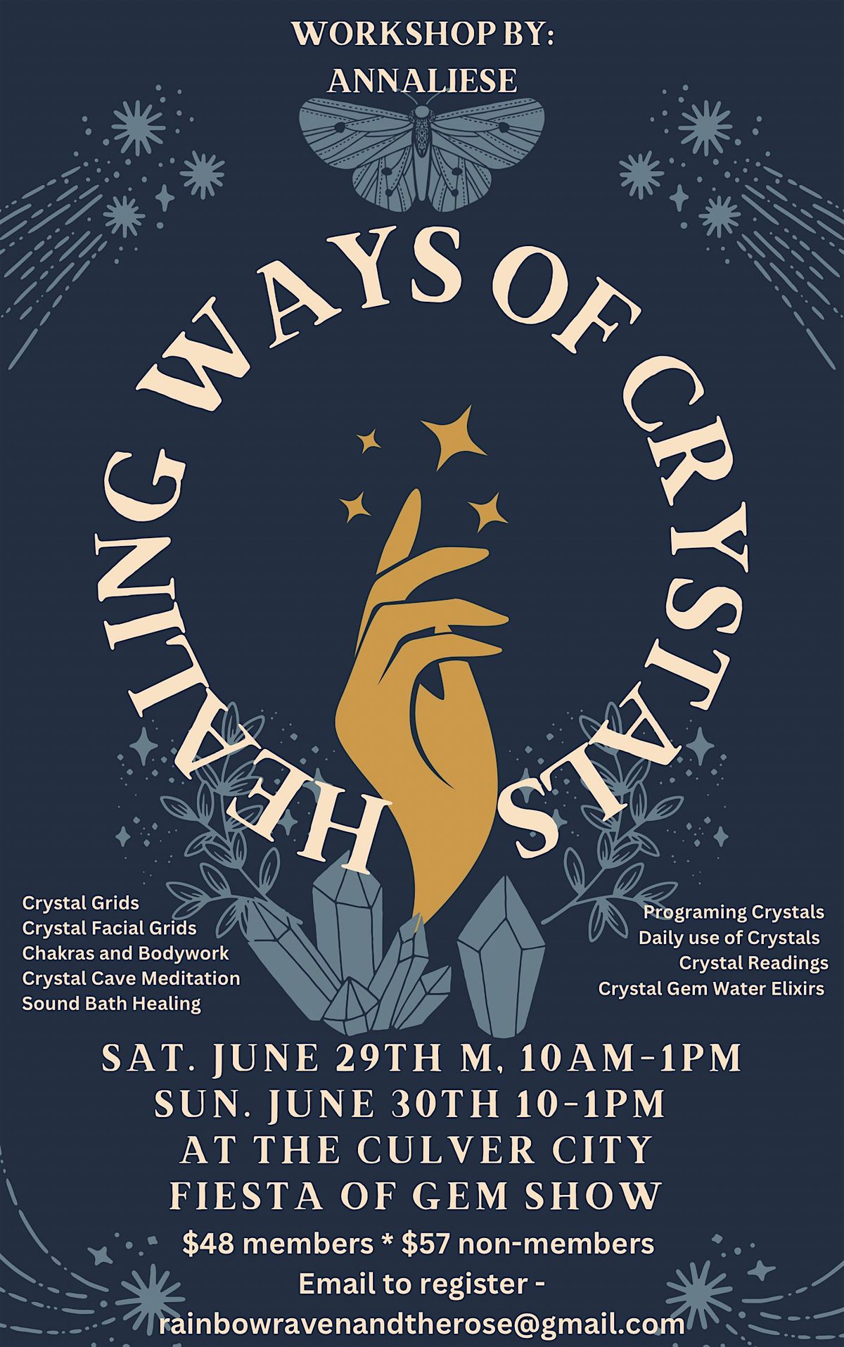 Healing Ways of Crystals-Workshop