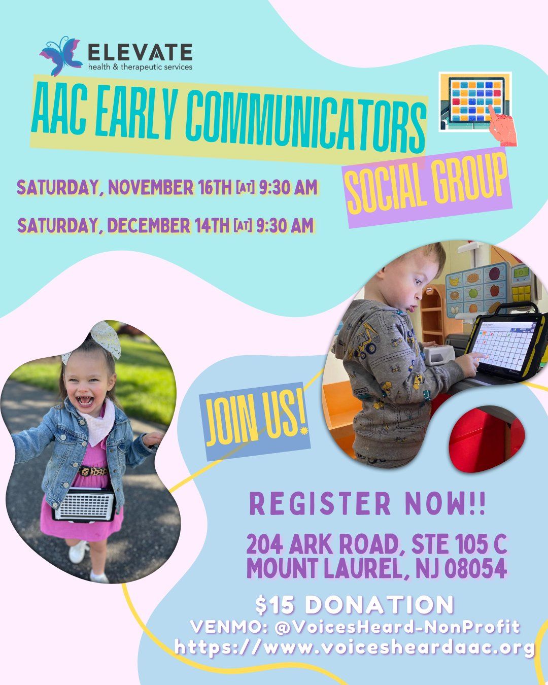 AAC\/Early Communicators Social Group