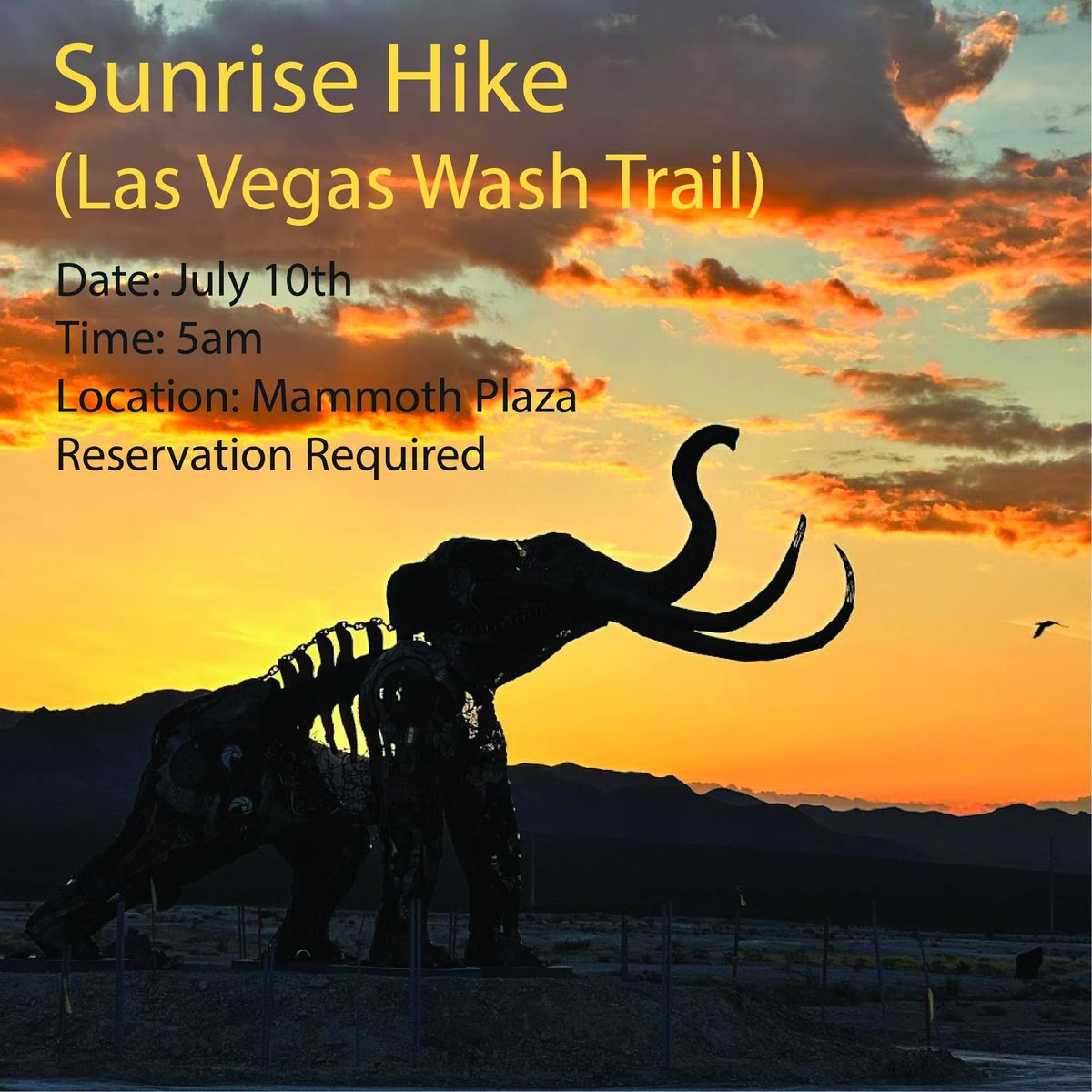 Sunrise Hike - Las Vegas Wash Trail