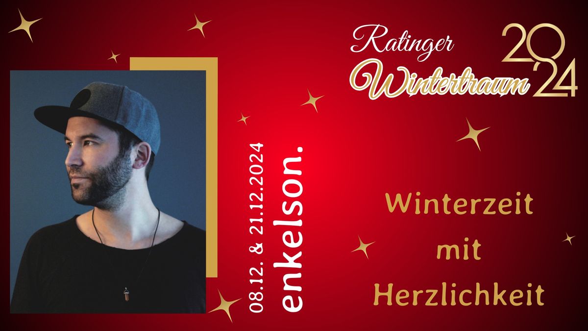 enkelson. auf dem Ratinger Wintertraum