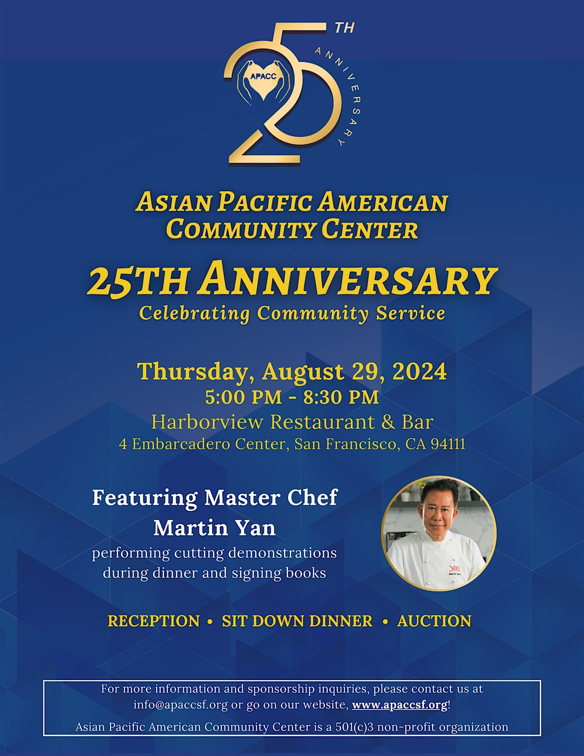 APACC 25th Year Anniversary Fundraiser