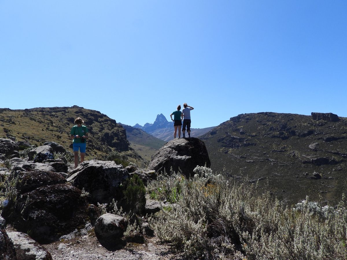 6 Days Mount Kenya Trek \u2013 Sirimon Down Chogoria Route