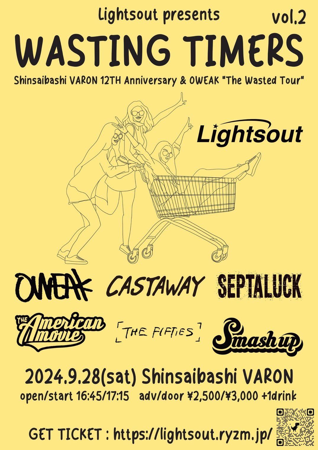 Lightsout presents.  WASTING TIMERS vol.2 