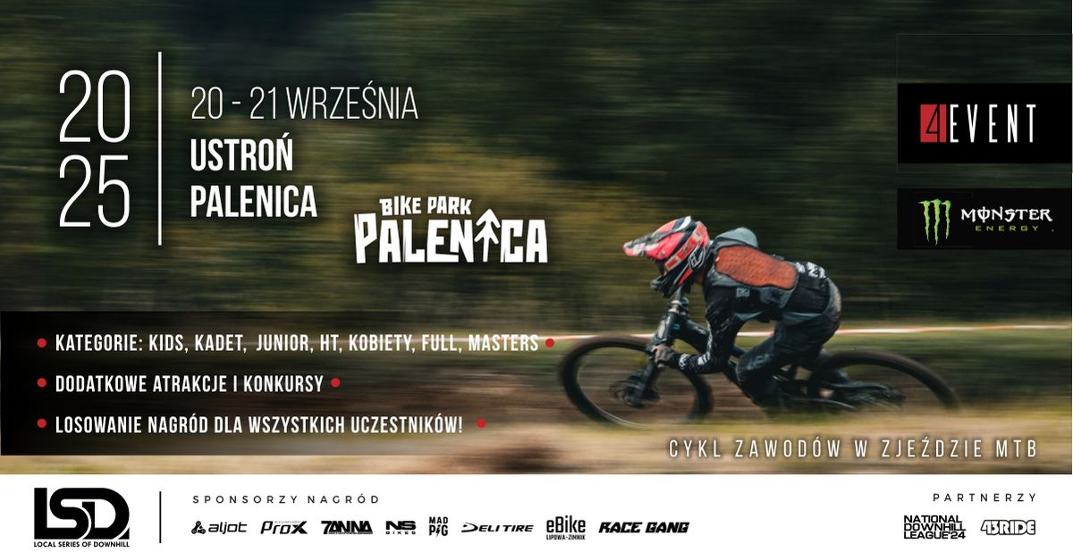 Local Series of Downhill - Ustro\u0144 - Palenica - zako\u0144czenie sezonu - IV edycja #LSD2025