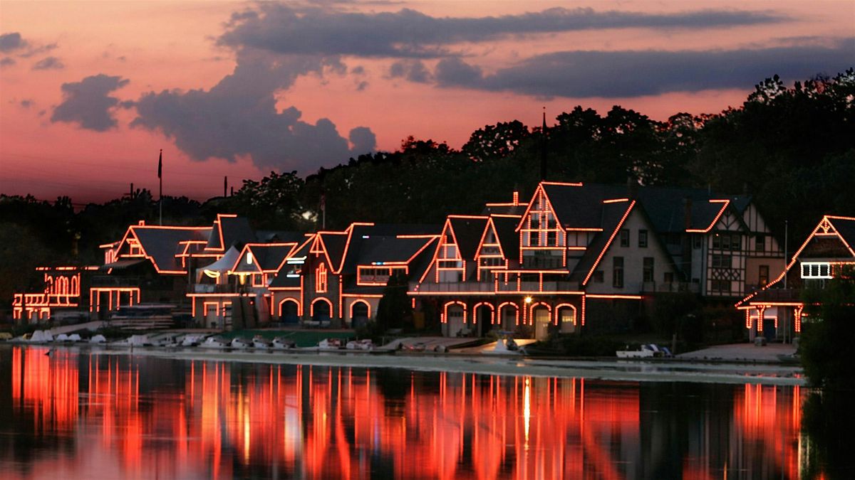 Walk for the 1 in 6, Lighting Up Boathouse Row Orange with Binto x RESOLVE