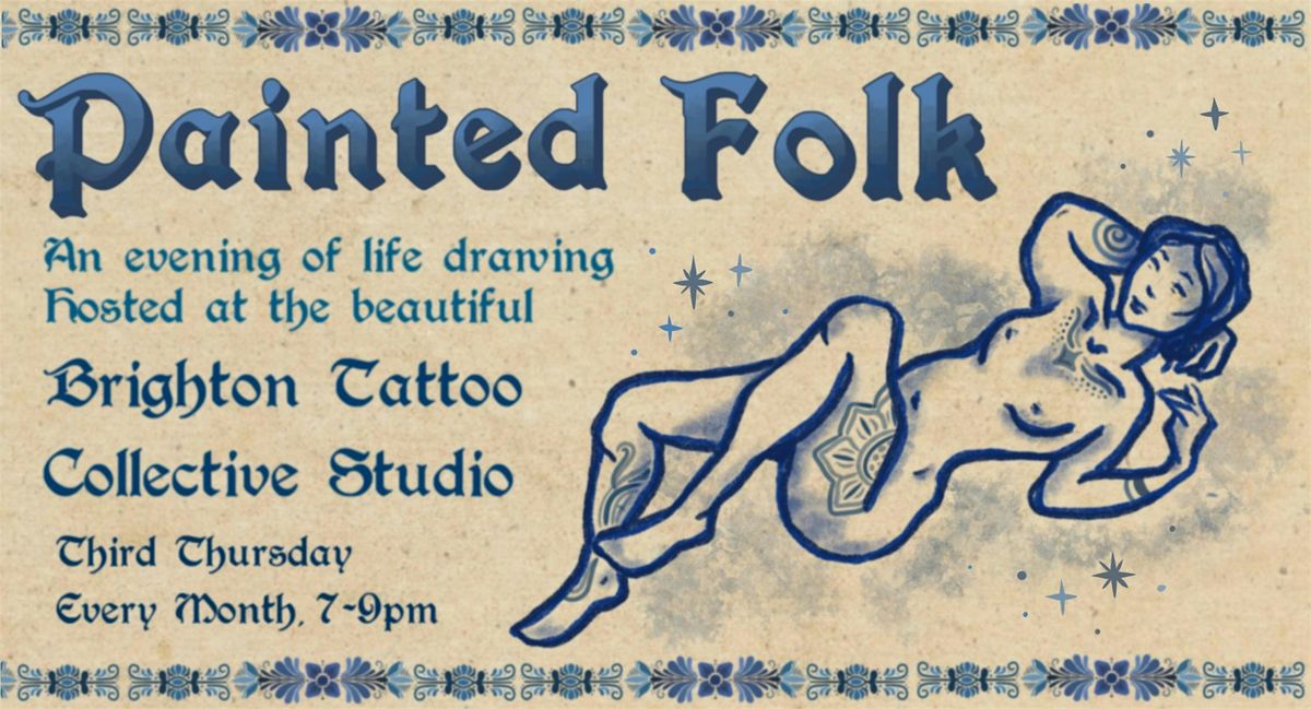 Painted Folk - an Evening of Life Drawing