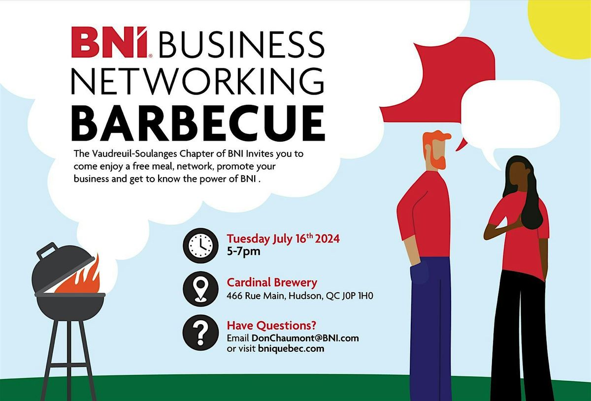 Grill & Grow: Ignite Your Network at BNI\u2019s Business BBQ!