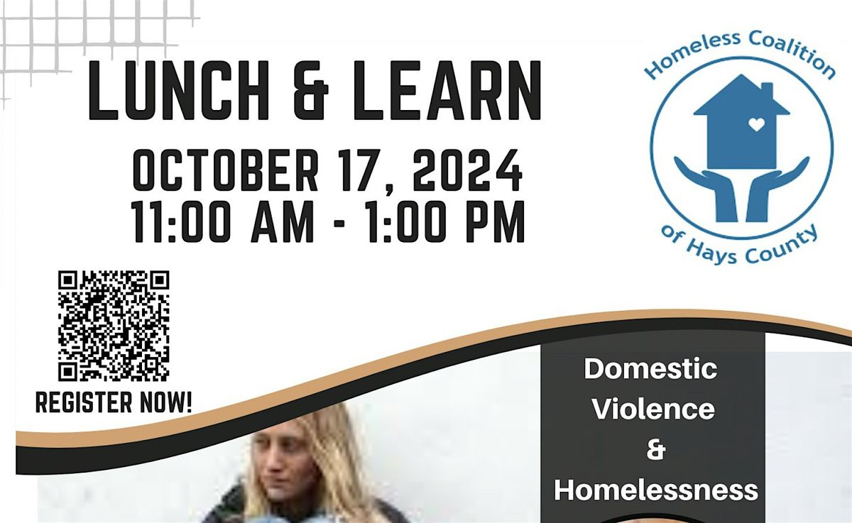 Domestic Violence & Homelessness Lunch & Learn