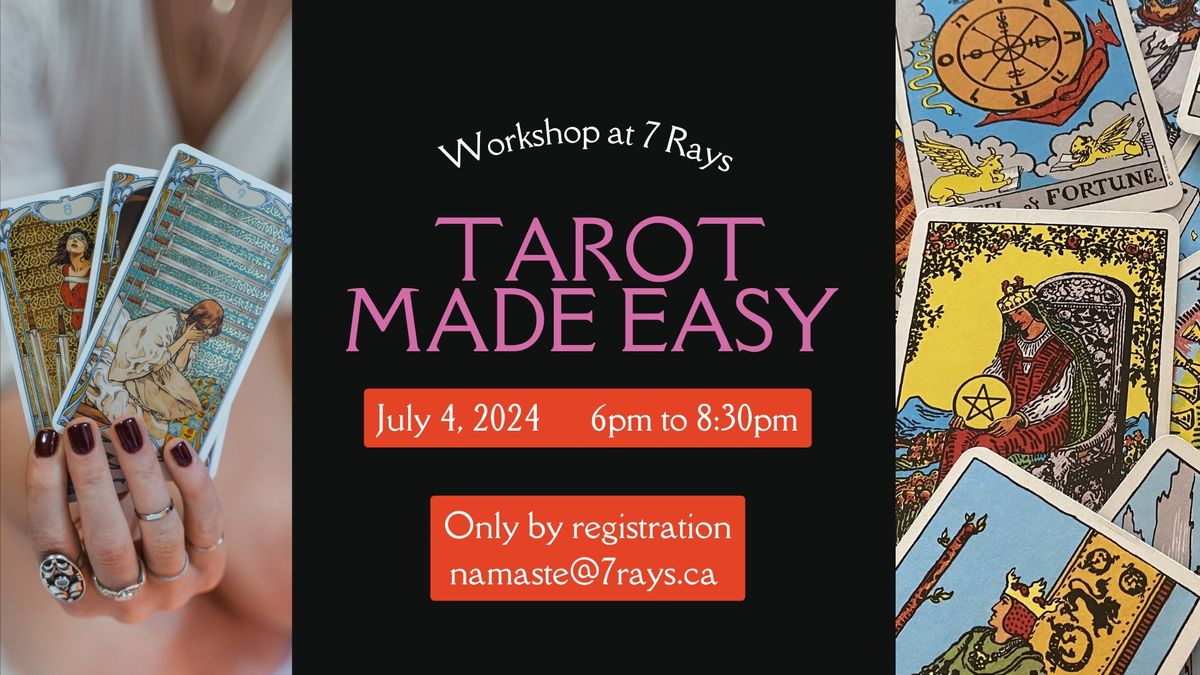 Tarot made easy workshop 