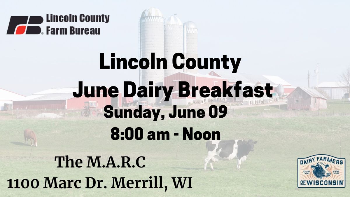Lincoln County June Dairy Breakfast 