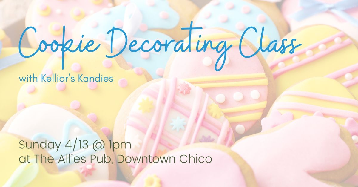 Cookie Decorating Class with Kellior's Kandies at The Allies Pub