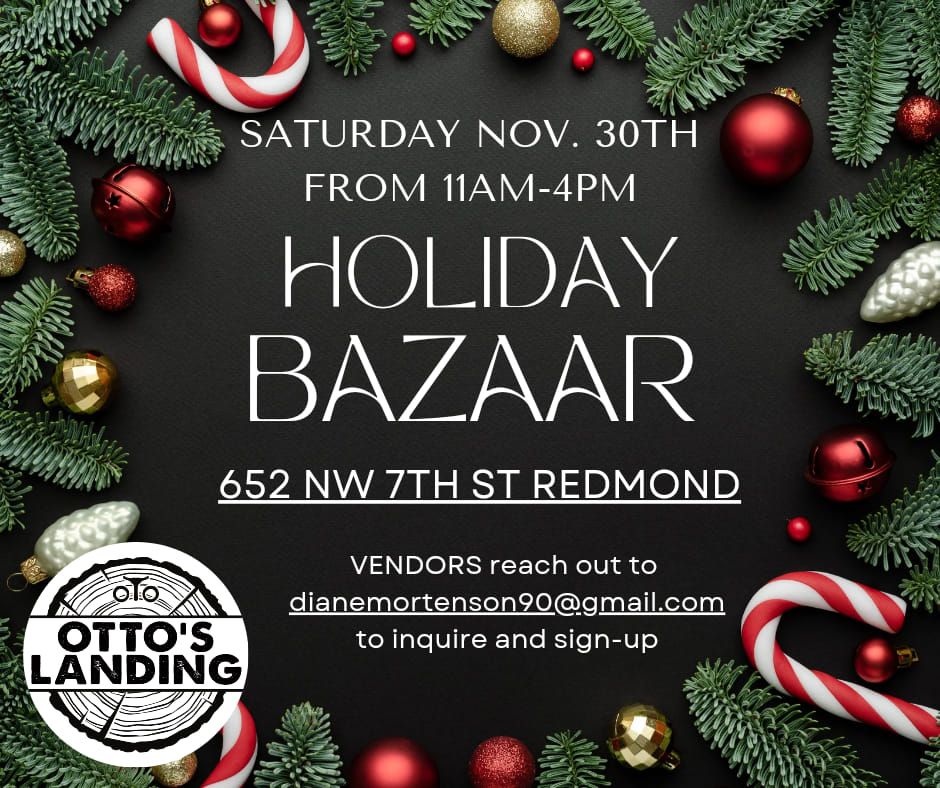 Holiday Bazaar at Otto's Landing