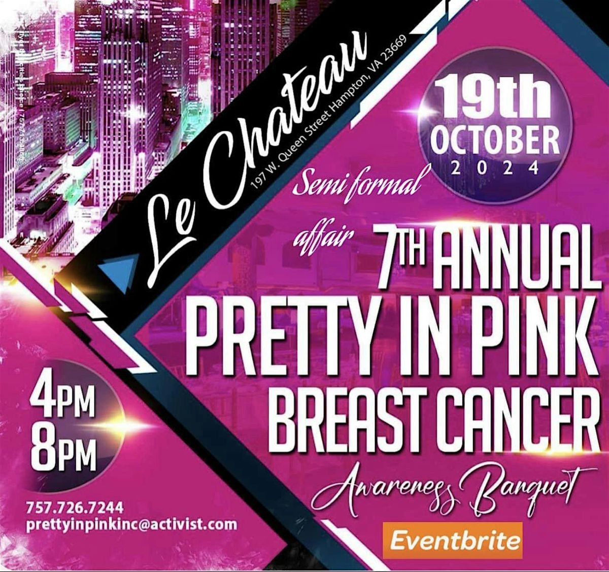 Pretty In Pink Breast Cancer Awareness Event