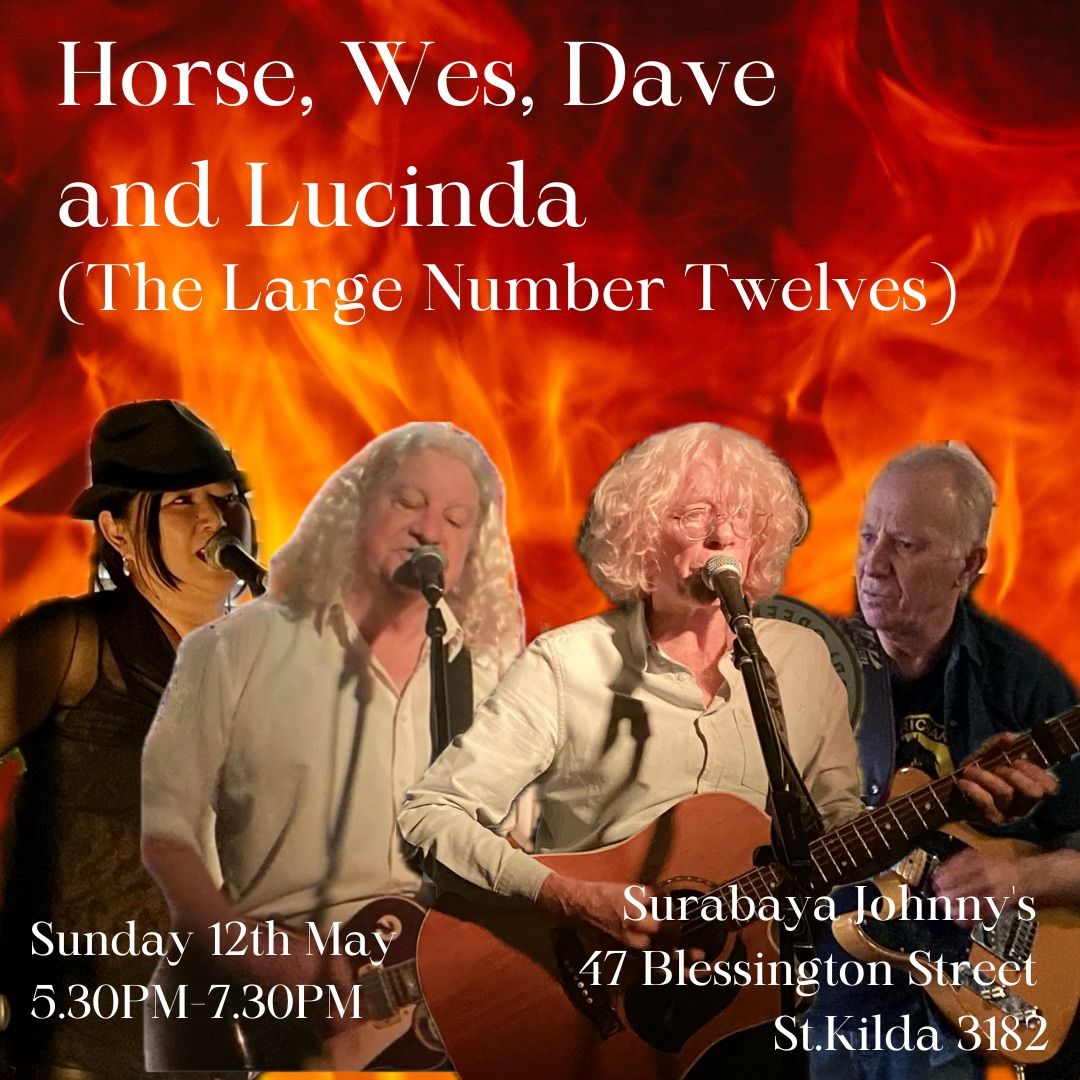 Horse, Wes and Dave (The Large Number Twelves)