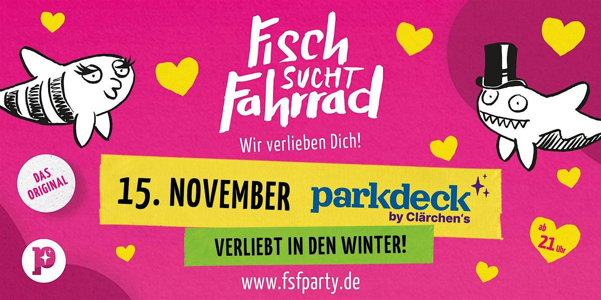 Fisch sucht Fahrrad Potsdam | Single Party | 15.11.24