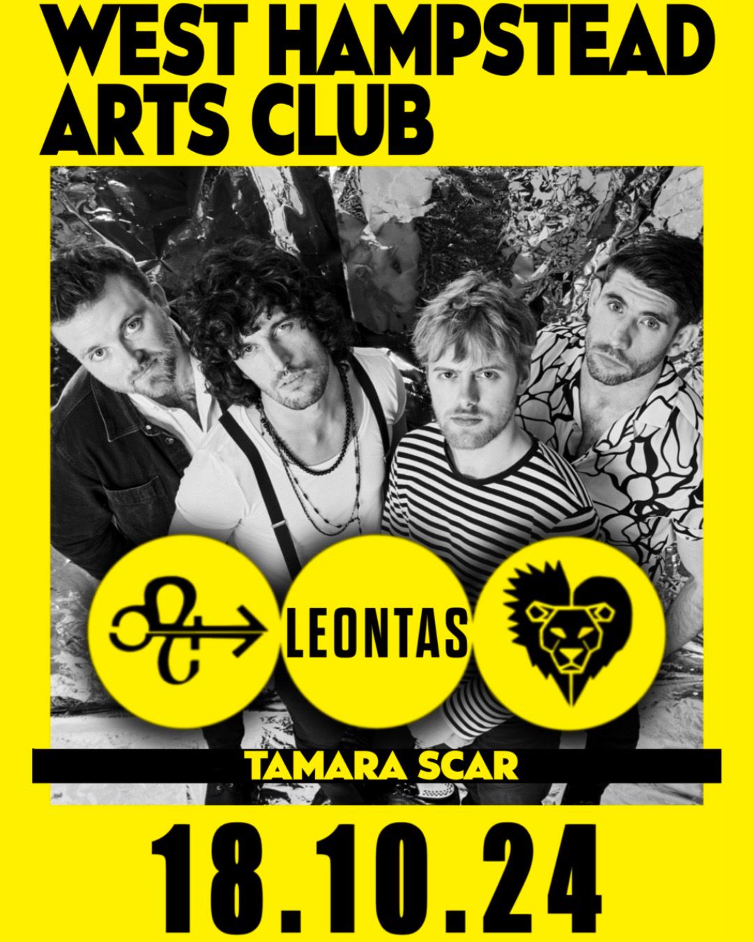 LEONTAS + Tamara Scar @ West Hampstead Arts Club