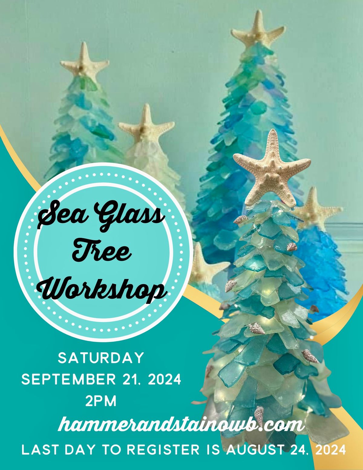 Sea Glass Tree Workshop!