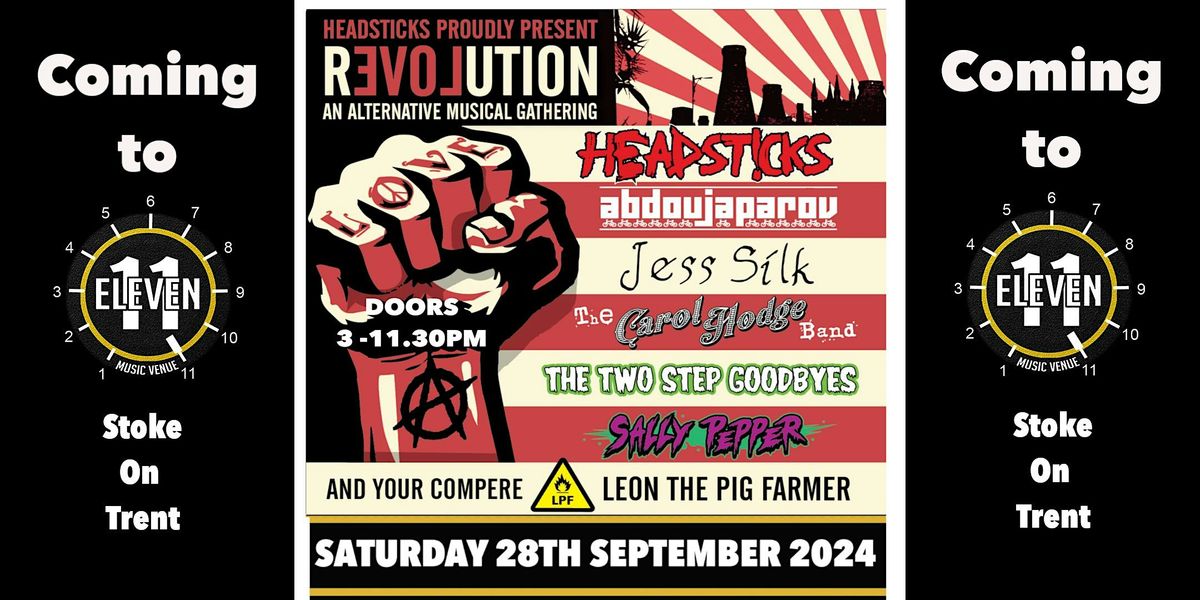Headsticks Revolution Gathering live at Eleven Stoke