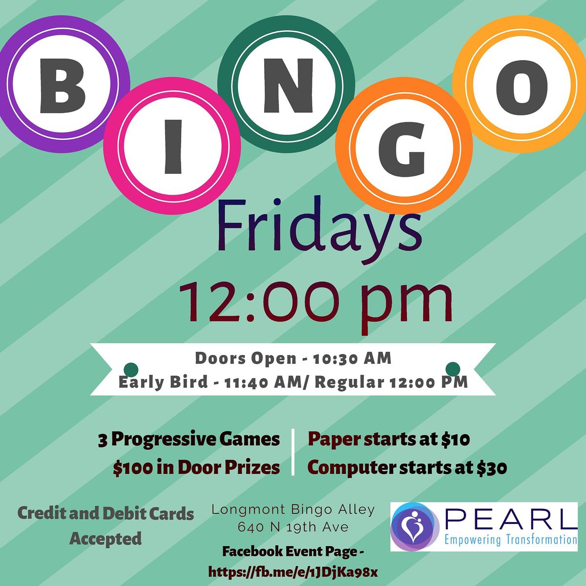 PEARL Bingo