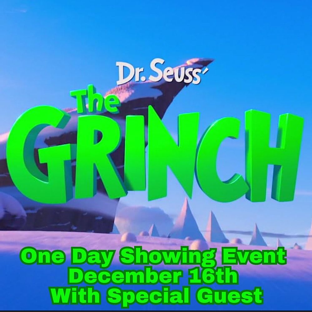 Movie with The Grinch and Cindy Lou Who, Star Cinema Grill at The