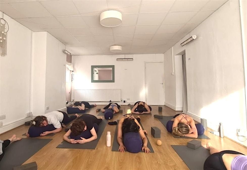 RELAXING YOGA FOR STRESS RELEASE