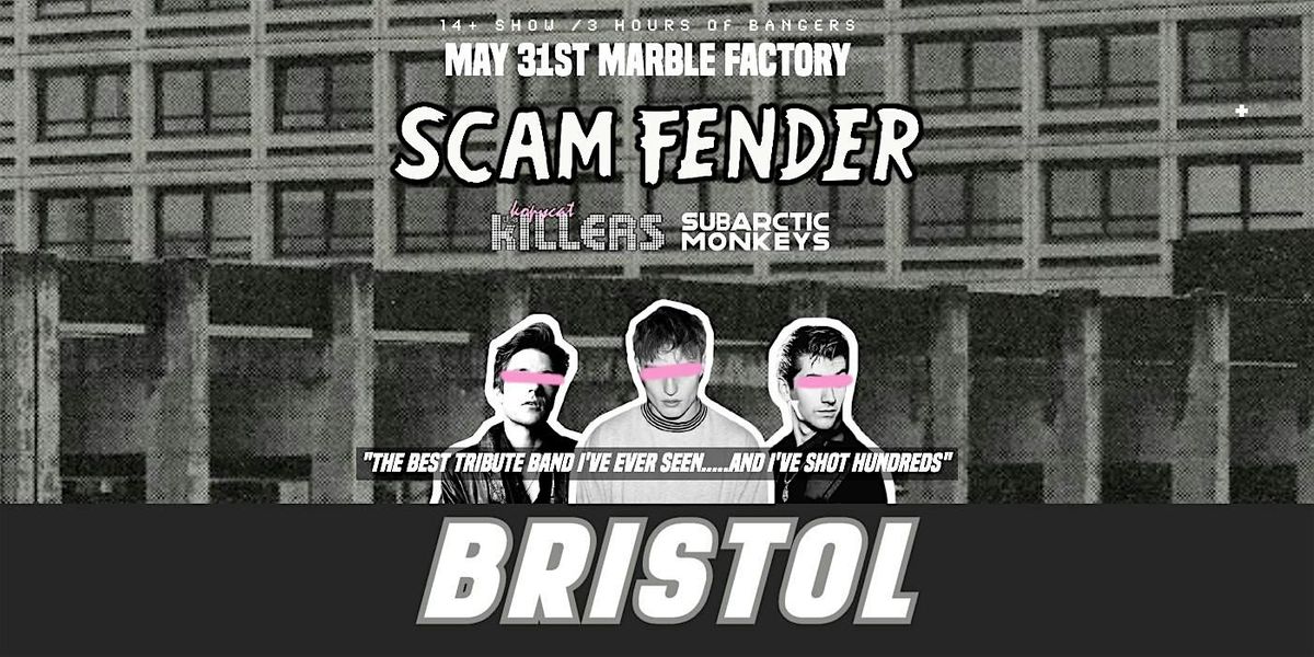 Sam Fender Tribute Band - Bristol Marble Factory - May 31st 2024
