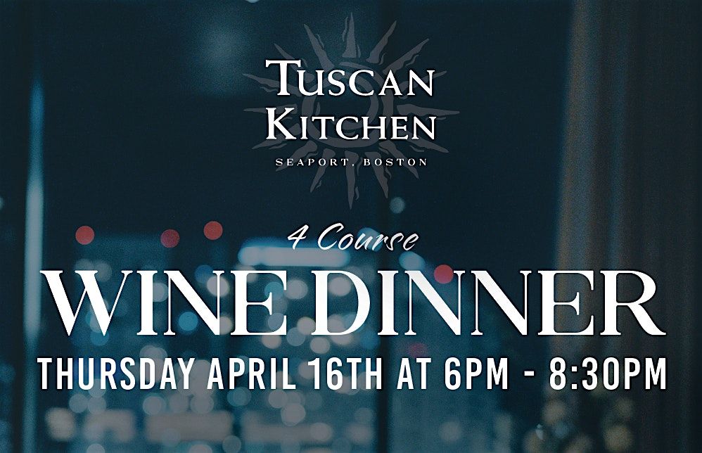 Wine Dinner Featuring Marchese Antinori & Guado al Tasso