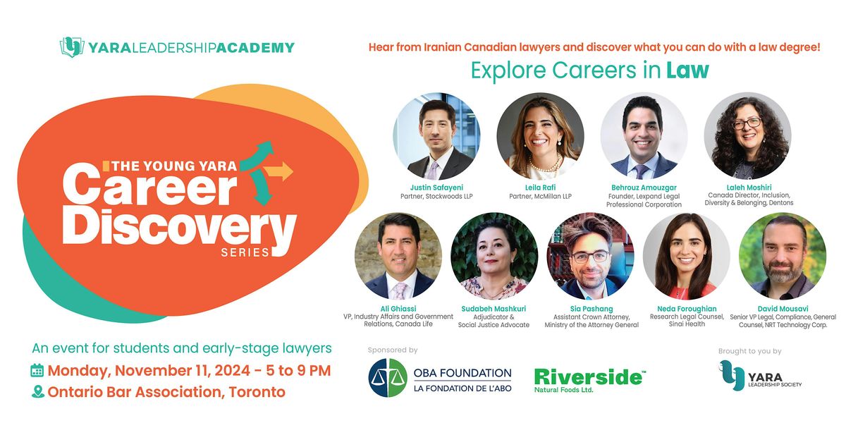 The Young Yara Career Discovery Series - Law