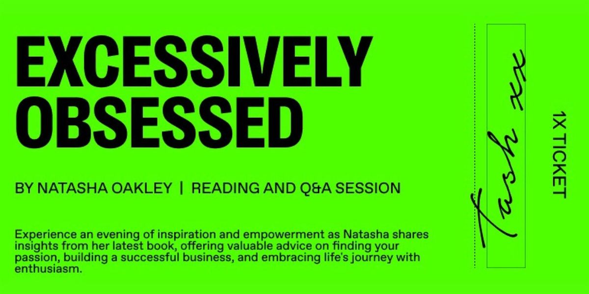 Tash Oakley discusses EXCESSIVELY OBSESSED at B&N The Grove