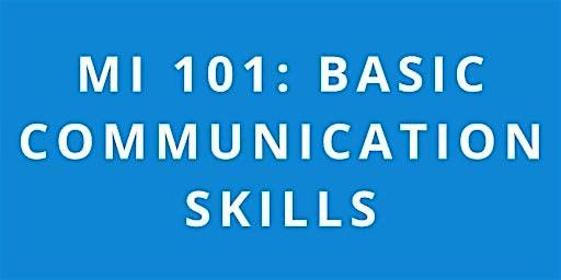 Motivational Interviewing 101 In-Person 11\/26\/2024