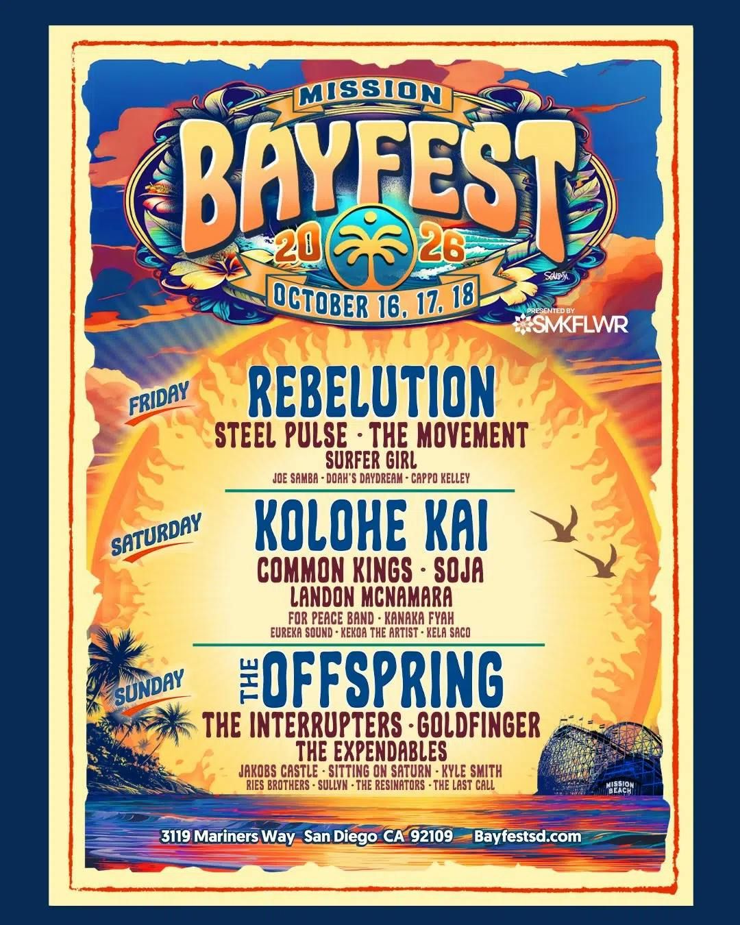 2026 Mission Bayfest - Saturday at Mariners Point Park