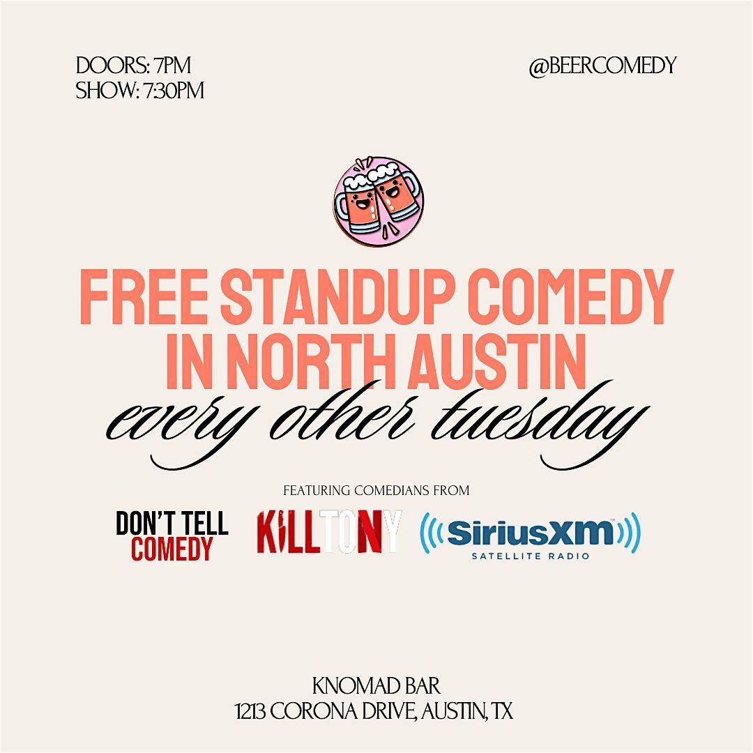 Standup Comedy Show at Knomad Bar