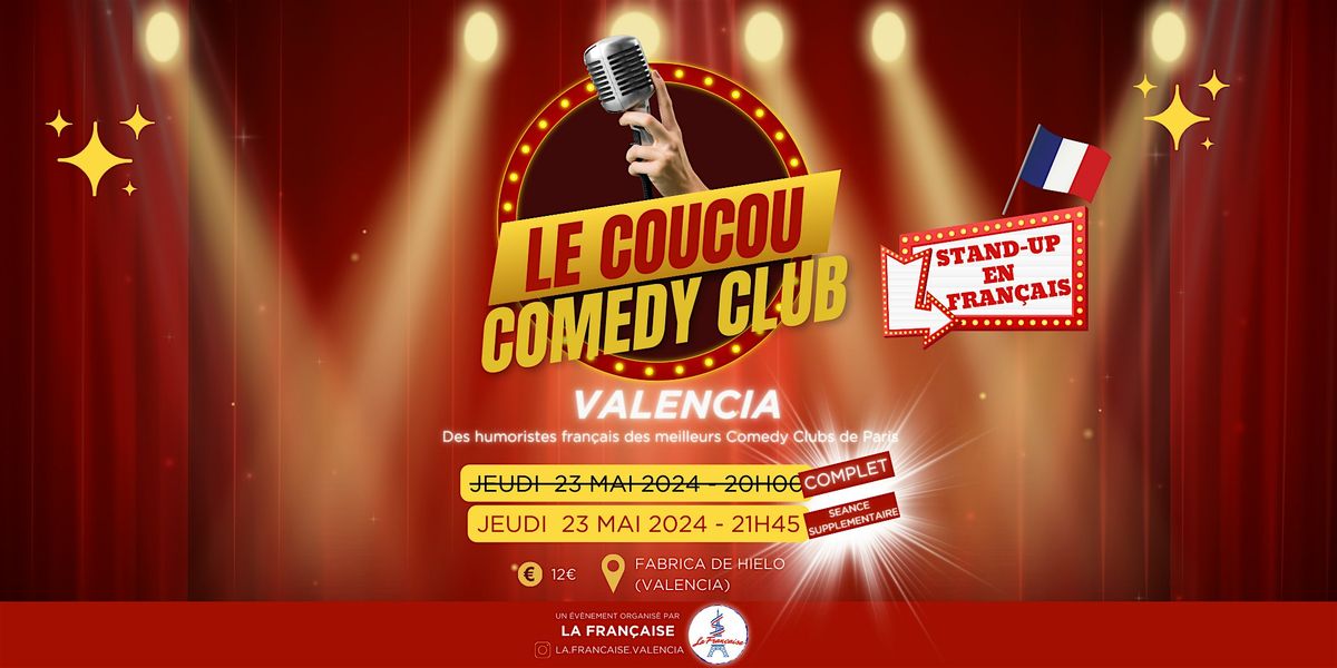 Le COUCOU Comedy Club - 21h45