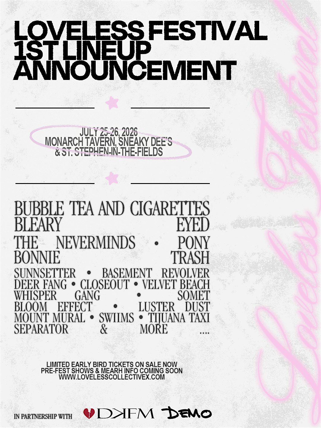 loveless festival 2026