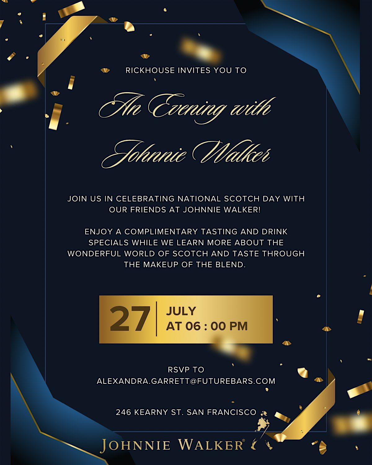 An Evening with Johnnie Walker