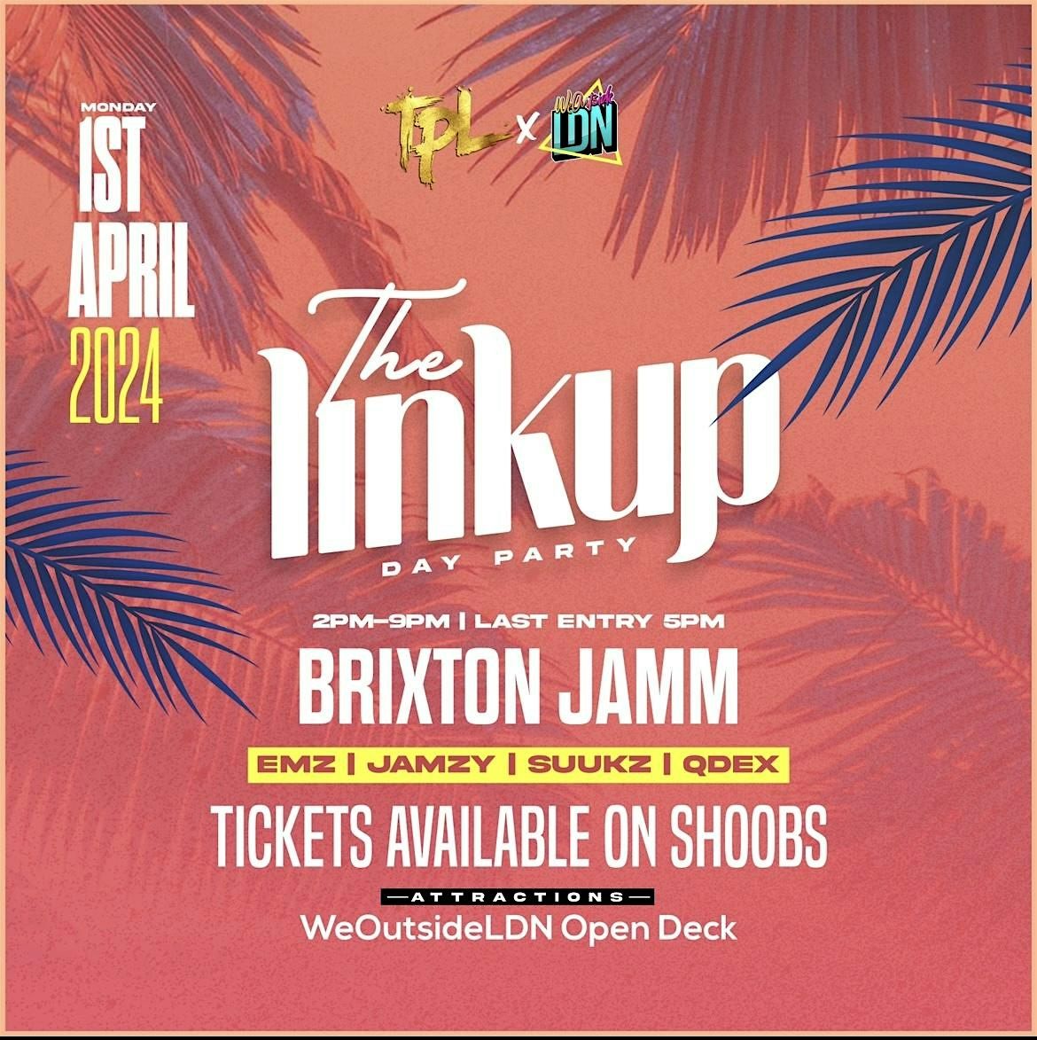 The Linkup  Bank Holiday Day Party