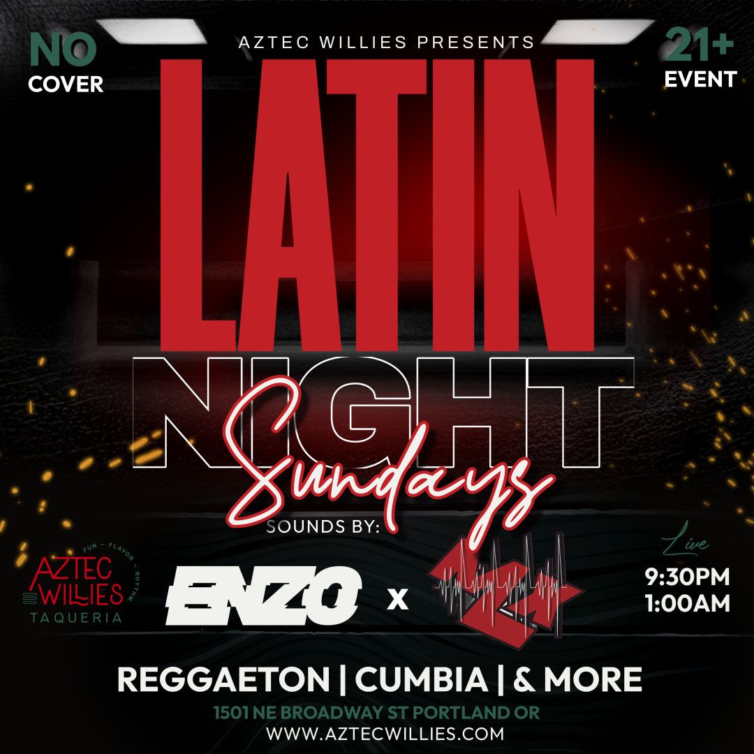 Latin Night - Sunday Nights at Aztec Willie's