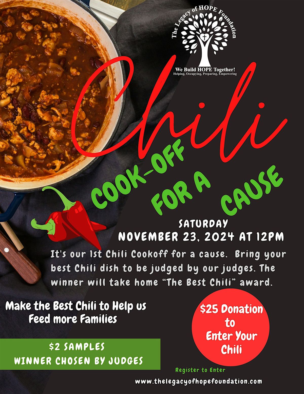 Chili Cook-off for a Cause