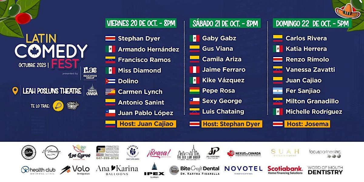 Latin Comedy Fest 2023 | D\u00eda 1